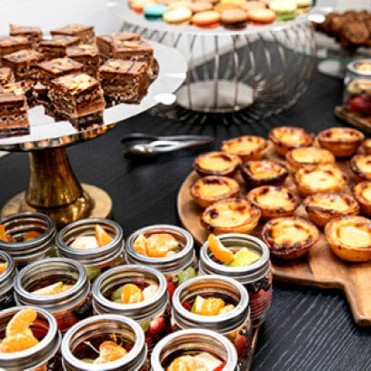 For Businesses | Hire our venues | Catering Image