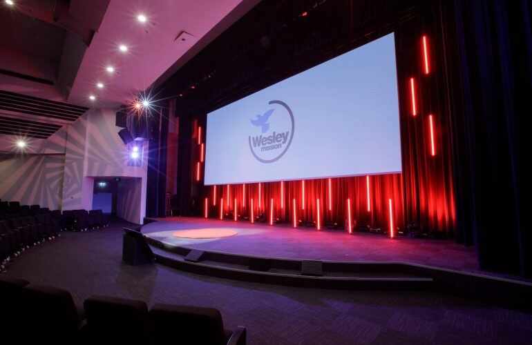 For Businesses | Hire our venues | Wesley Theatre | Red Lights