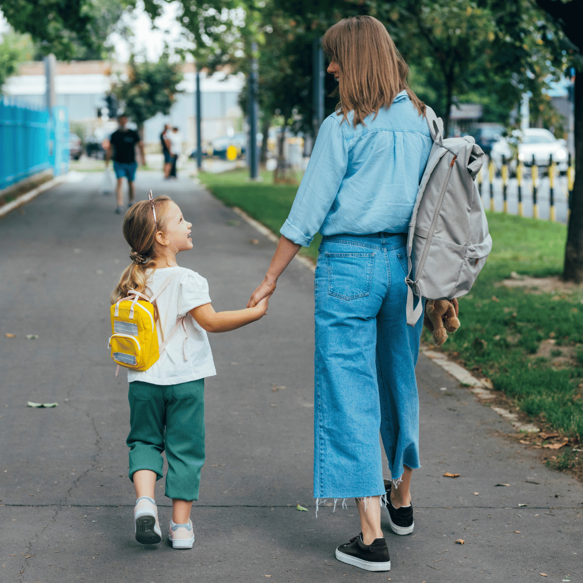 Foster Care | Landing Page | Woman & Child Holding Hands - Permanent or Long-Term Care