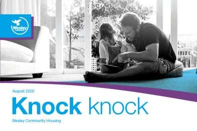 Housing & Homelessness | Knock Knock newsletter - August 2020