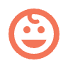 Child Icon | Orange