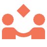 Partner Exchange Icon | Orange