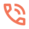 Phone in talk Icon | Orange