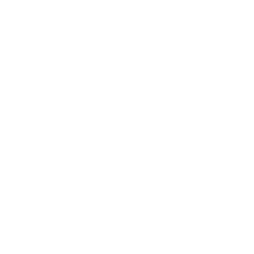 Quality care  Hands Joined Together  White Bold Icon