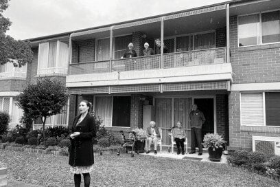 Opera star surprises aged care residents